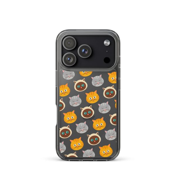 Cute Cats iPhone Clear Case