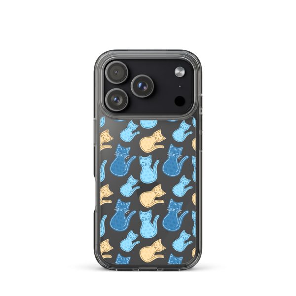 Cat Cartoon iPhone Clear Case