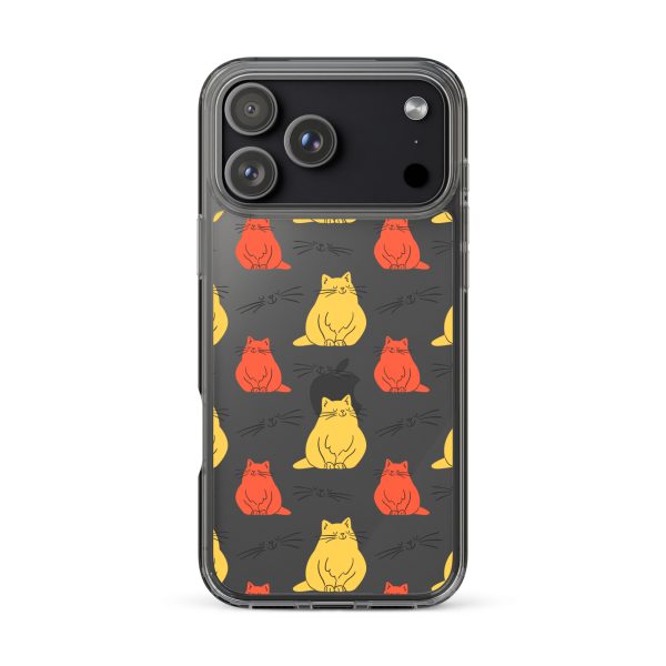 clear-case-for-iphone-iphone-17-pro-max-case-on-phone-6a1d70b94afe5.jpg Abstract Colorful Cats iPhone Clear Case