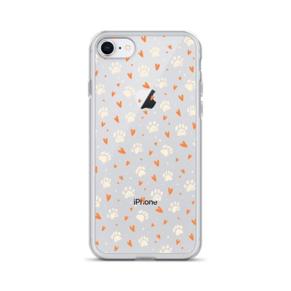 clear-case-for-iphone-iphone-7-8-case-on-phone-6a1d6a91d0334.jpg Paws Prints Hearts iPhone Clear Case