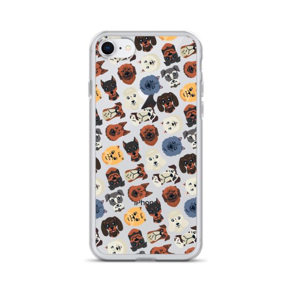 clear-case-for-iphone-iphone-7-8-case-on-phone-6a1d6b9c61ee7.jpg Dog Heads Seamless iPhone Clear Case