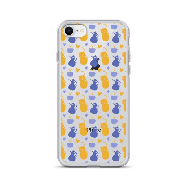 clear-case-for-iphone-iphone-7-8-case-on-phone-6a1d6fec172ac.jpg Tea and Cat iPhone Clear Case