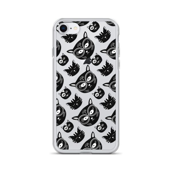 clear-case-for-iphone-iphone-7-8-case-on-phone-6a1d710c97b7a.jpg Funky Cats iPhone Clear Case