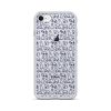 Simple Cat Outlines iPhone Clear Case
