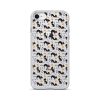 Halloween Seamless Cat iPhone Clear Case