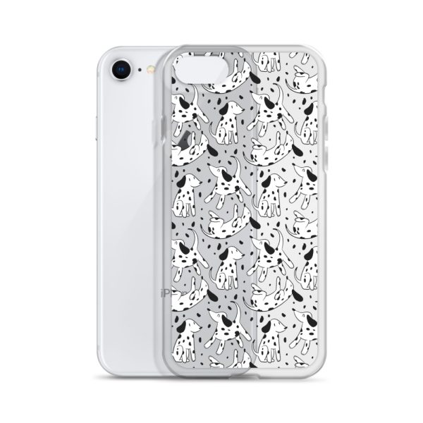 clear-case-for-iphone-iphone-7-8-case-with-phone-6a1d69ff6f1d2.jpg Dalmatian Dog iPhone Clear Case