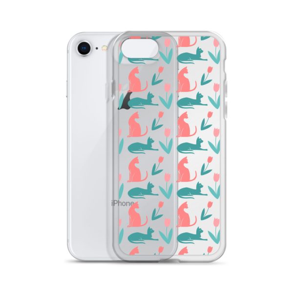 clear-case-for-iphone-iphone-7-8-case-with-phone-6a1d6dc356dd5.jpg Cat Silhouettes iPhone Clear Case