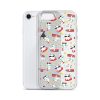 Cat Surfing iPhone Clear Case