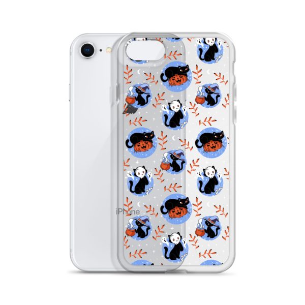 clear-case-for-iphone-iphone-7-8-case-with-phone-6a1d6f9a205f0.jpg Halloween Cats iPhone Clear Case