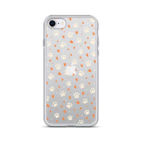 clear-case-for-iphone-iphone-se-case-on-phone-6a1d6a91d03f8.jpg Paws Prints Hearts iPhone Clear Case
