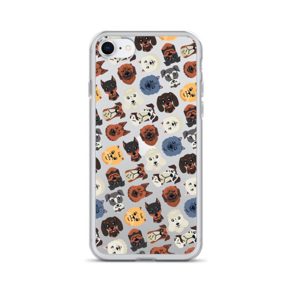 clear-case-for-iphone-iphone-se-case-on-phone-6a1d6b9c61fa7.jpg Dog Heads Seamless iPhone Clear Case
