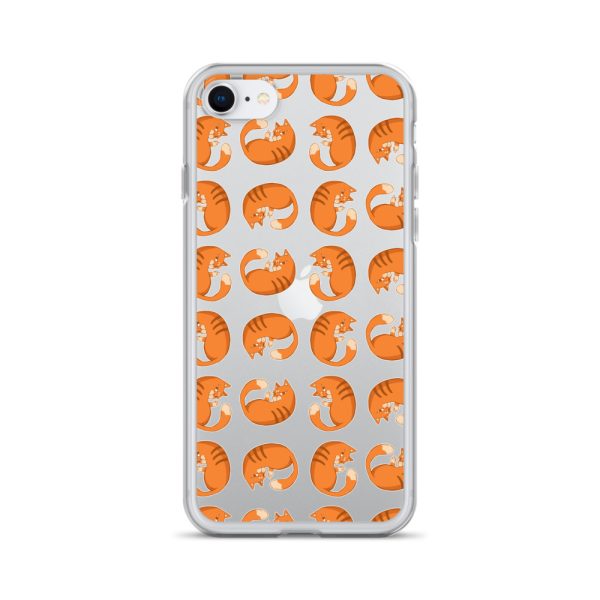 clear-case-for-iphone-iphone-se-case-on-phone-6a1d6e143b995.jpg Orange Cat iPhone Clear Case