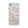 Cat Surfing iPhone Clear Case
