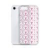 Pink Poodle iPhone Clear Case