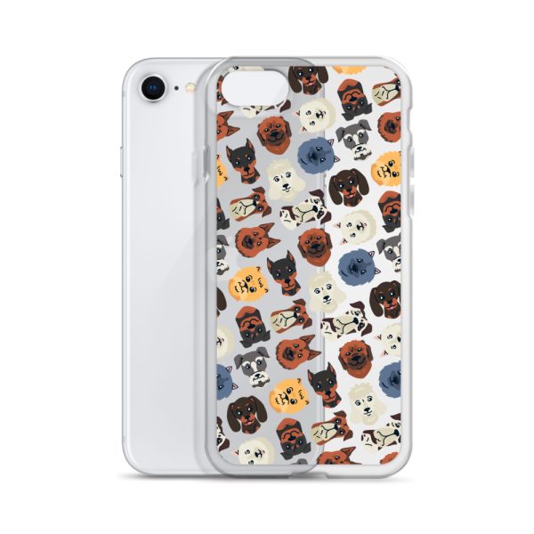 clear-case-for-iphone-iphone-se-case-with-phone-6a1d6b9c61fea.jpg Dog Heads Seamless iPhone Clear Case