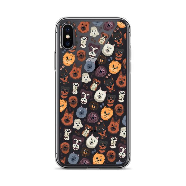 clear-case-for-iphone-iphone-x-xs-case-on-phone-6a1d6a36603de.jpg Dog Heads iPhone Clear Case