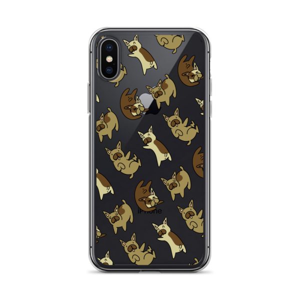 clear-case-for-iphone-iphone-x-xs-case-on-phone-6a1d6c0219be6.jpg French Bulldog iPhone Clear Case