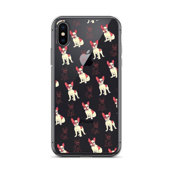 clear-case-for-iphone-iphone-x-xs-case-on-phone-6a1d6c79a36a7.jpg French Bulldog iPhone Clear Case