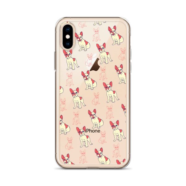 clear-case-for-iphone-iphone-x-xs-case-on-phone-6a1d6c79a3802.jpg French Bulldog iPhone Clear Case