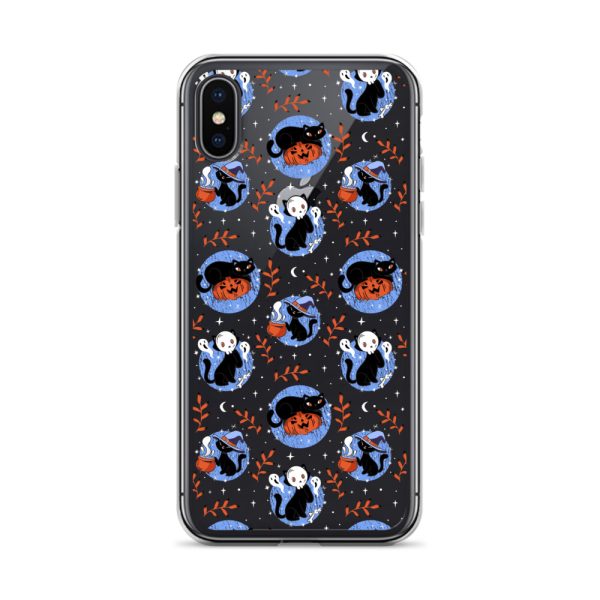 clear-case-for-iphone-iphone-x-xs-case-on-phone-6a1d6f9a20741.jpg Halloween Cats iPhone Clear Case