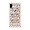 Simple Cat Outlines iPhone Clear Case