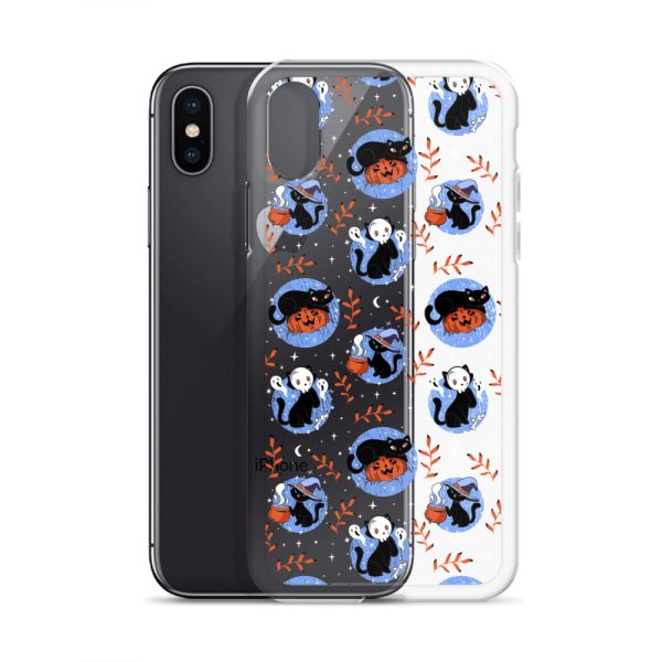 clear-case-for-iphone-iphone-x-xs-case-with-phone-6a1d6f9a20784.jpg Halloween Cats iPhone Clear Case