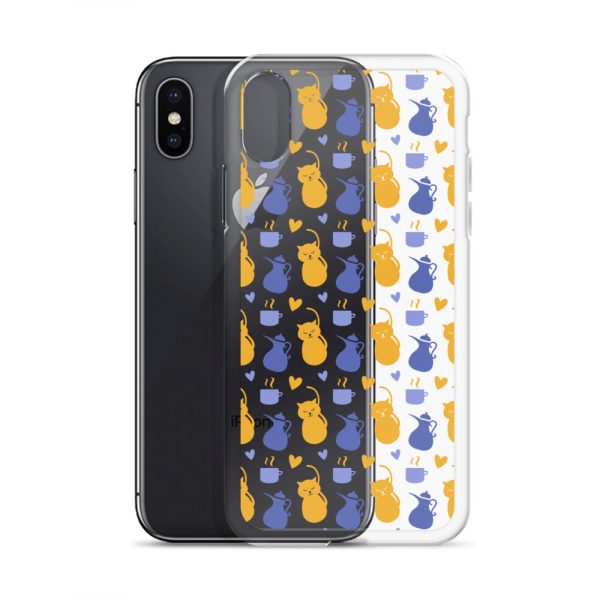 clear-case-for-iphone-iphone-x-xs-case-with-phone-6a1d6fec174de.jpg Tea and Cat iPhone Clear Case