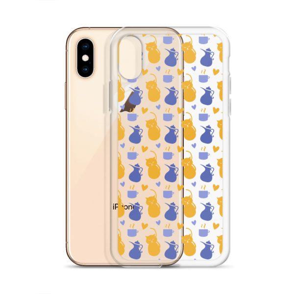 clear-case-for-iphone-iphone-x-xs-case-with-phone-6a1d6fec17566.jpg Tea and Cat iPhone Clear Case