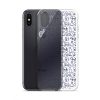 Simple Cat Outlines iPhone Clear Case