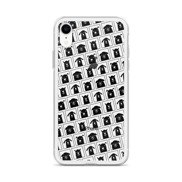 clear-case-for-iphone-iphone-xr-case-on-phone-6a1d68fd24310.jpg Black Dogs iPhone Clear Case