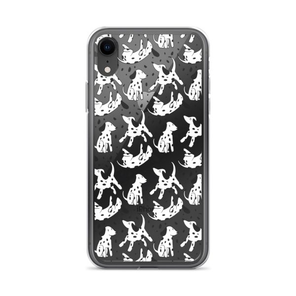 clear-case-for-iphone-iphone-xr-case-on-phone-6a1d69ff6f470.jpg Dalmatian Dog iPhone Clear Case