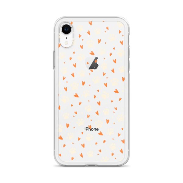 clear-case-for-iphone-iphone-xr-case-on-phone-6a1d6a91d06ad.jpg Paws Prints Hearts iPhone Clear Case