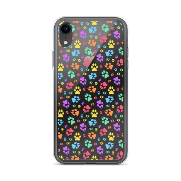 clear-case-for-iphone-iphone-xr-case-on-phone-6a1d6b394ed4a.jpg Puppy Paw Prints iPhone Clear Case