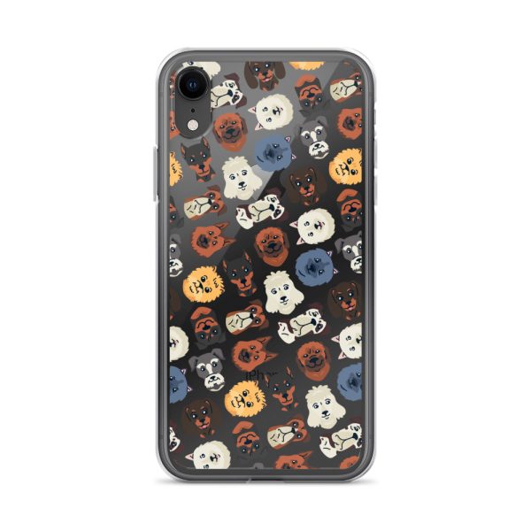 clear-case-for-iphone-iphone-xr-case-on-phone-6a1d6b9c621a6.jpg Dog Heads Seamless iPhone Clear Case