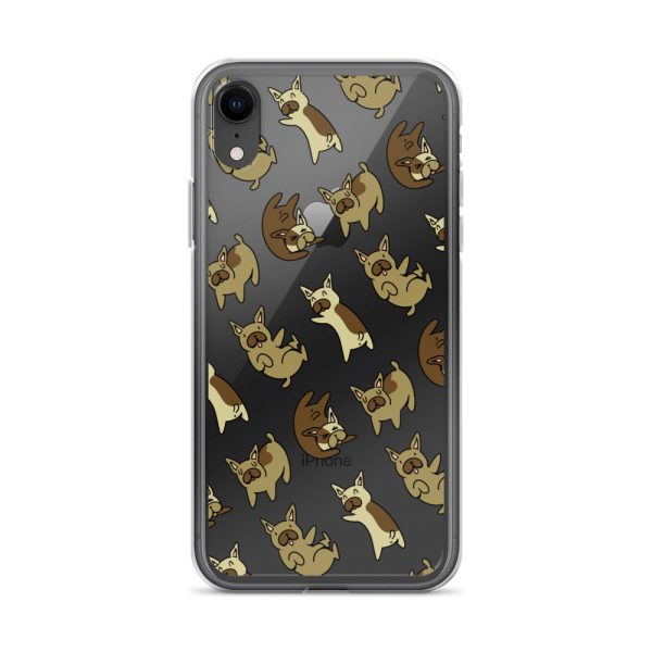 clear-case-for-iphone-iphone-xr-case-on-phone-6a1d6c0219d34.jpg French Bulldog iPhone Clear Case