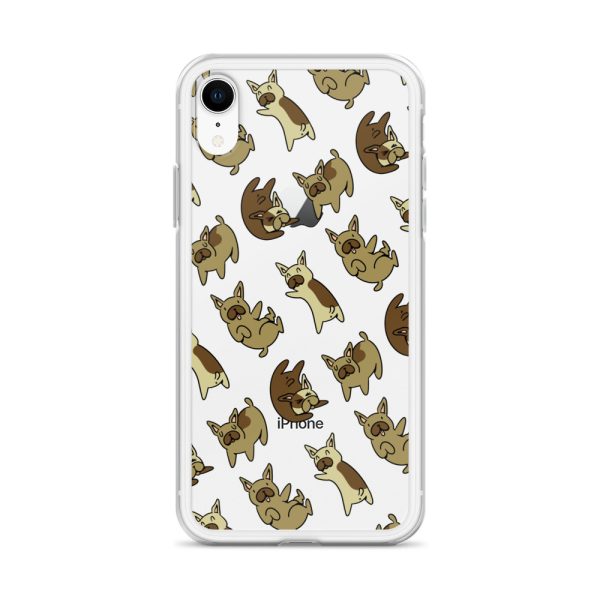 clear-case-for-iphone-iphone-xr-case-on-phone-6a1d6c0219db6.jpg French Bulldog iPhone Clear Case