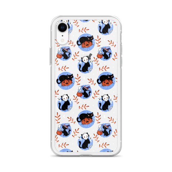 clear-case-for-iphone-iphone-xr-case-on-phone-6a1d6f9a2092d.jpg Halloween Cats iPhone Clear Case