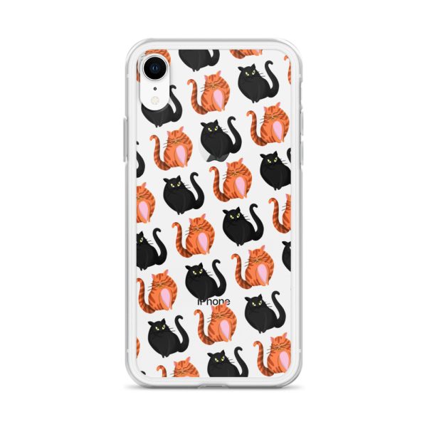 clear-case-for-iphone-iphone-xr-case-on-phone-6a1d70e89eac2.jpg Cute Cat iPhone Clear Case
