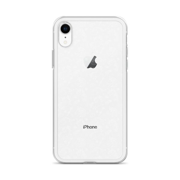 Unicorn Outline Drawing iPhone Clear Case