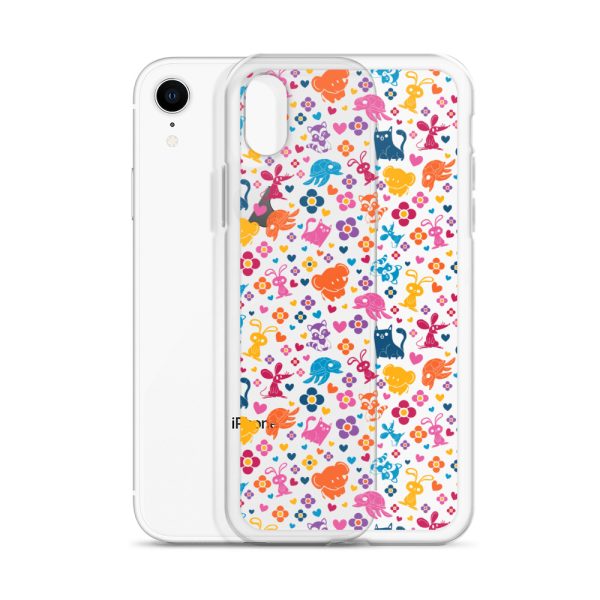 clear-case-for-iphone-iphone-xr-case-with-phone-6a1d69900597b.jpg Colorful Animals and Heart iPhone Clear Case
