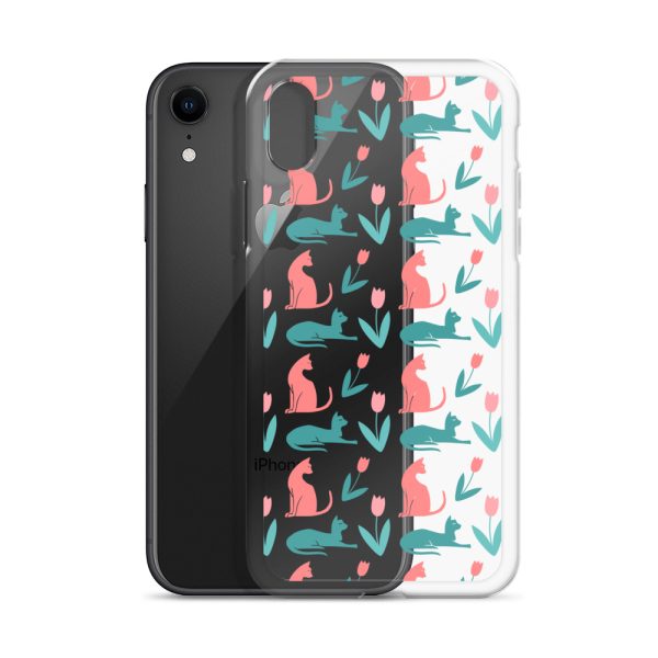clear-case-for-iphone-iphone-xr-case-with-phone-6a1d6dc3570a3.jpg Cat Silhouettes iPhone Clear Case
