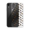 Halloween Seamless Cat iPhone Clear Case