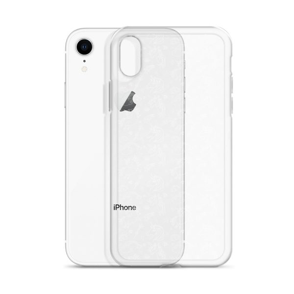 Illustrated Unicorn iPhone Clear Case