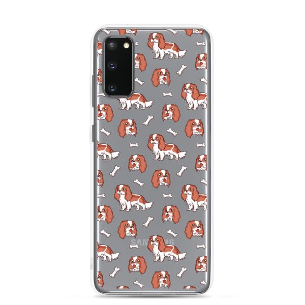 Cavalier Dog Samsung Clear Case