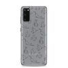 Cat Outline Samsung Clear Case