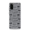 Cartoonish Cat Samsung Clear Case
