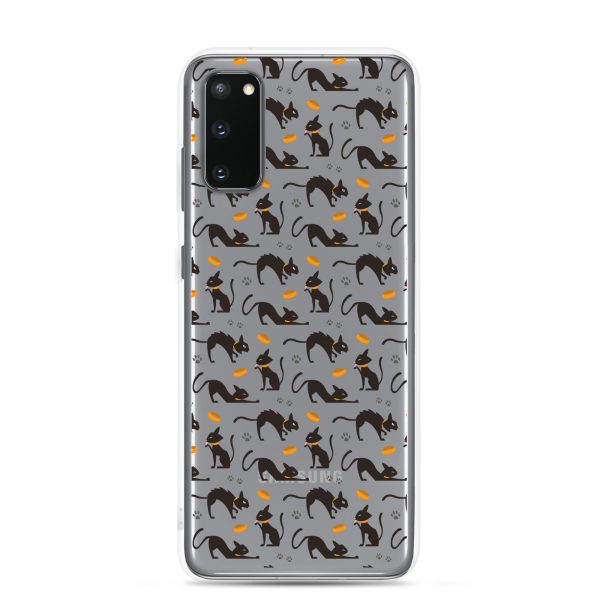 clear-case-for-samsung-samsung-galaxy-s20-case-on-phone-6a38ff116eeda.jpg Halloween Seamless Cat Samsung Clear Case