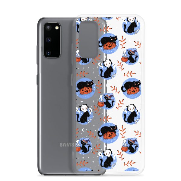clear-case-for-samsung-samsung-galaxy-s20-case-with-phone-6a1e7be1026f5.jpg Halloween Cats Samsung Clear Case