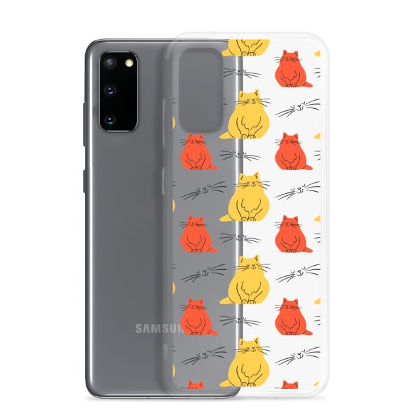 clear-case-for-samsung-samsung-galaxy-s20-case-with-phone-6a1e7c8dda3d2.jpg Abstract Colorful Cats Samsung Clear Case