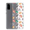 Cute Cartoon Animals Samsung Clear Case